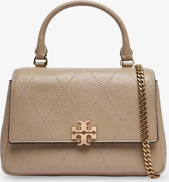 Tory Burch Borsa a tracolla Charlie Quilted Top Handle Chain Wallet - TORY BURCH - gender_Woman
