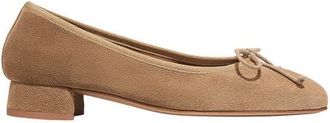 Margaux Eyewear The Ada Pumps in Biscotti Suede at Nordstrom, Size 37.5