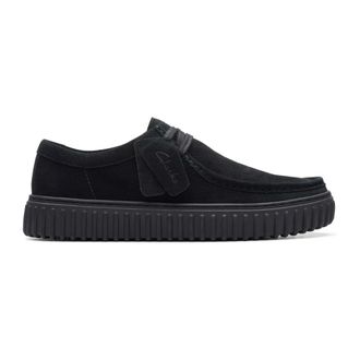 Clarks Torhill Lo Shoe - Heren - Veterschoenen - Zwart - 45 EU - Su&egrave;de - Schoenen