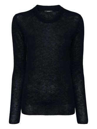 Joseph cashmere crew-neck sweater - women - Cashmere - S - Black