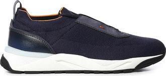 Santoni Stretch Fabric Sneaker
