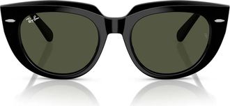 Ray-Ban Sunglasses Rb2286 901/31 Doreen Black/Green G 15 Women