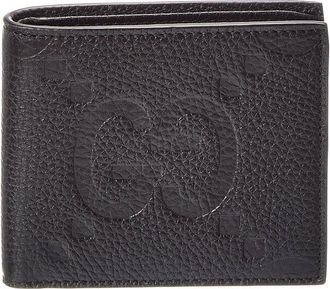 Gucci Jumbo Gg Leather Bifold Wallet
