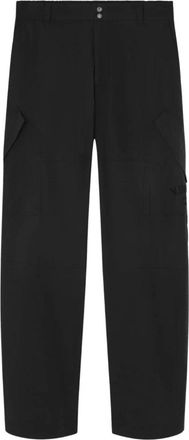 Versace Tapered Broeken - Heren - Straight fit broeken - Zwart - S - Katoen - Broeken