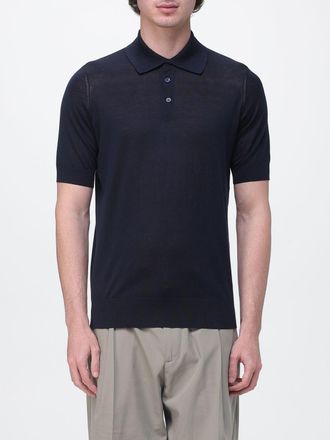 Brunello Cucinelli Polo in seta e cotone Brunello Cucinelli