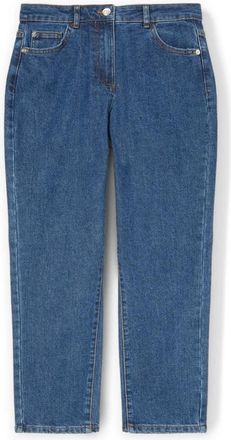 Motivi Elsa Mum Fit Jeans - Dames - Cropped Jeans - Blauw - XS - Katoen - Jeans