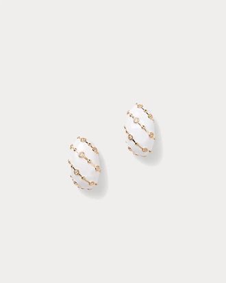 Lilly Pulitzer Mumbo Jumbo Hoop Earrings