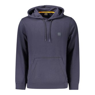HUGO BOSS Heren, Sweatshirts & Hoodies, Blauw, Maat: 3XL Katoen
