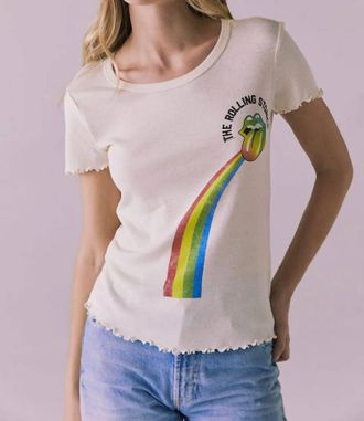 Chaser Starry Rolling Stones Tee In Unique Color