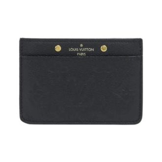 Louis Vuitton Pre-owned Wallets, female, Black, Size: ONE SIZE Pre-owned Vintage Business card case