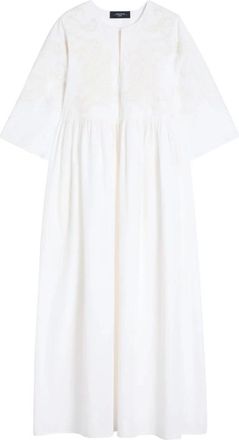 Max Mara Midi Dresses, female, White, Size: M Abito