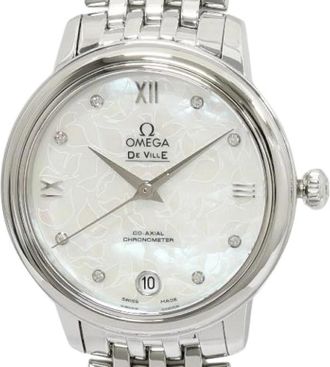 Omega Pre-owned Stainless Steel watches - Dames - Vintage Horloges - Grijs - ONE Size - Vintage