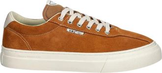 Stepney Workers Club Dellow 02 Cup Suede - Heren - Sneakers - Oranje - 42 EU - Leer - Schoenen