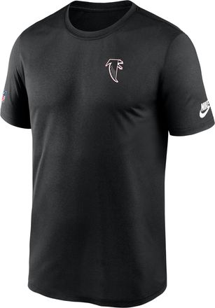 Nike Atlanta Falcons Alt Legend Small Logo Nike Mens Dri-FIT NFL T-Shirt in Black | 02TI00AQ96-UE8