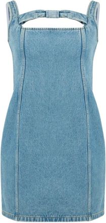 Nina Ricci Dames, Jurken, Blauw, Maat: 2XS Denim