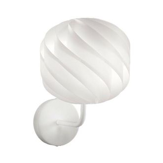 Linea Zero Aplique Metal Blanco Cm. 25 X 28 X 34 Horas