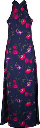 Sachin & Babi Abito lungo a fiori Laurant - Blu