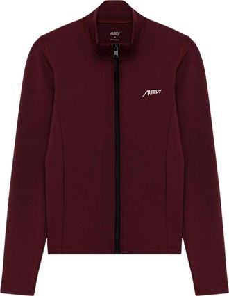Autry Jacket Jersey - Dames - Vesten met rits - Rood - S - Hoodies & sweatvesten