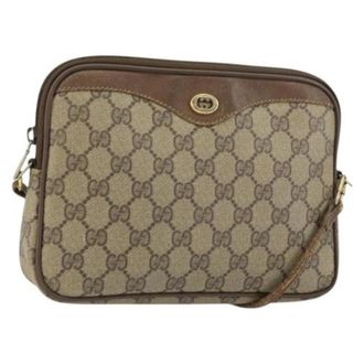 Gucci Pre-owned Cross Body Bags, female, Beige, Size: ONE SIZE Pre-owned Cross Body Bag