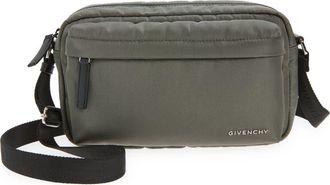 Givenchy Essential U Canvas Crossbody Camera Bag in Salvia at Nordstrom