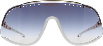 Carrera Shield Heren Blauw Goud Spiegel Gradiënt Flaglab 16