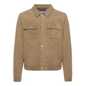 Maison Margiela Trucker Denim Jacket - Heren - Zomerjassen - Beige - L - Denim - Jassen