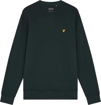 Lyle & Scott Middenlaag Crew Neck Sweatshirt - Heren - Sweatshirts - Groen - XS - Hoodies & sweatvesten