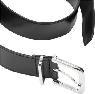 Frankie Shop Accessoires, unisex, Zwart, S, Leer, Sarno Riem