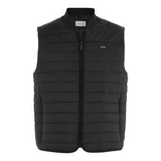 Calvin Klein Vests, male, Black, Size: 2XL Quilted Packable Puffer Vest
