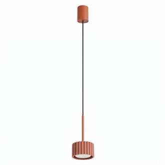 Sollux Lighting L&aacute;mpara colgantes ocre rojo aluminio alt. 125 cm