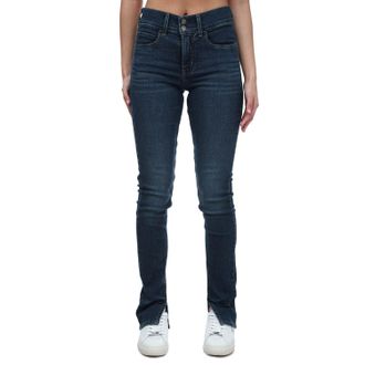 Levi's Dames Levis 311 Shaping Skinny Jeans met Splitzoom in Donkerblauw