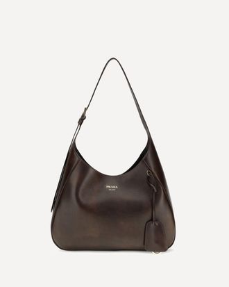 Prada Boogie medium leather Shoulder Bag Female UNI