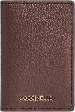 Coccinelle Metallic Flap Portemonnee - Dames - Portefeuilles - Rood - ONE Size - Katoen - Accessoires