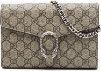 Gucci Pre-owned Gucci GG Supreme Dionysus Wallet on Chain Ladies HK24OC2LJIU05FHN
