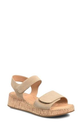 B&oslash;rn Cabanas Platform Sandal in Taupe Suede at Nordstrom, Size 11