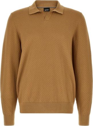 HUGO BOSS Hombre, Jerseys, Marr&oacute;n, Talla: M