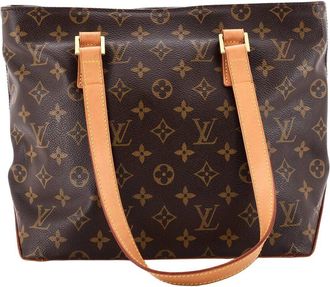 Louis Vuitton Brown Monogram Canvas Cabas Piano (Authentic Pre-Loved)