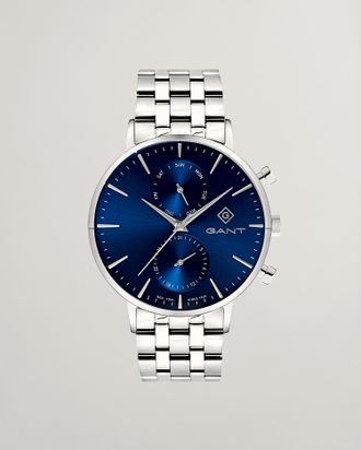 GANT Men Park Hill Day-Date II Wristwatch (ONE SIZE) MARINE