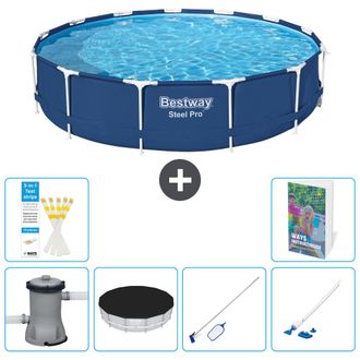Bestway Piscina Bestway Steel Pro Redonda - 396x84 Cm - 7-piezas S257