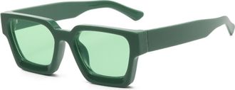 Generic Outdoor Women Vacation Sunglasses Commuter Driving Sports Sun Glasses(Green)