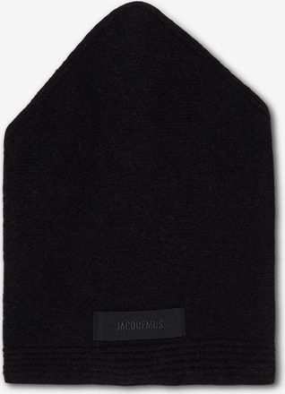 Jacquemus Dreieckiger Alpaka-Schal Le ch&acirc;le Gros Grain