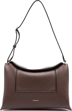 Wandler Bruine Schoudertas Elegant en Functioneel - Dames - Schoudertassen - Bruin - ONE Size - Leer - Tassen