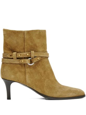 Isabel Marant 55mm Meyli buckle-detail ankle boots - Brown