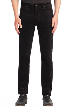 Monfrere Brando Velvet Slim-Fit Jeans In Velvet Noir