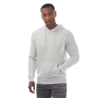 Emporio Armani Heren-Trui van Emporio Armani met capuchon van zuiver kasjmier in groen