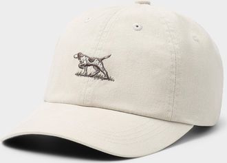 Rodd & Gunn Mens Embroidered dog logo 100% cotton cap