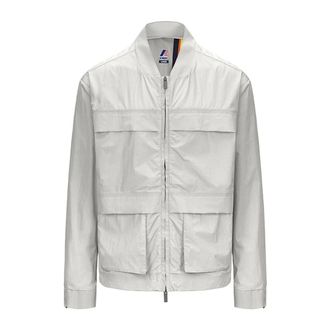 K-Way K-Way, Light Jackets, male, White, Size: 2XL Giubbino