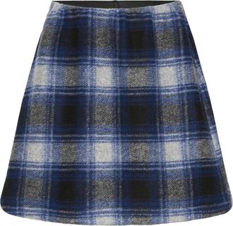 Ichi Ihwooly Check - Dames - Korte rokken - Veelkleurig - S - Polyester - Rokken