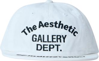 Gallery Dept. The Aesthetic of Indifference Cap - Heren - Petten - Wit - ONE Size - Katoen - Accessoires