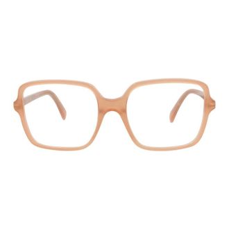 Celine Oversized Acetate Eyeglasses - Orange